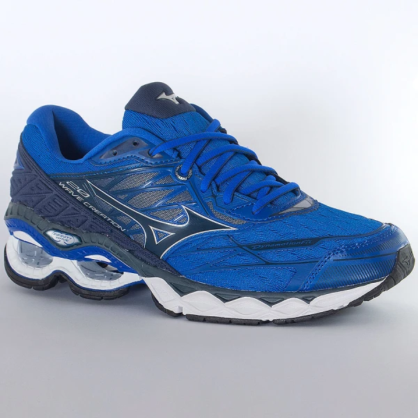 TÊNIS MIZUNO WAVE CREATION 20 MASCULINO - Azul/prata