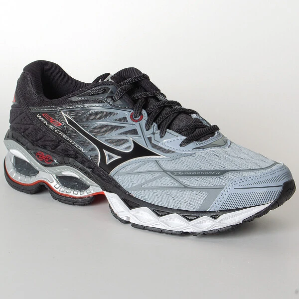 TÊNIS MIZUNO WAVE CREATION 20 MASCULINO - Cinza/preto
