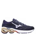 TENIS MIZUNO WAVE CREATION 22 FEMININO - Marinho/prata TENIS MIZUNO WAVE CREATION 22 FEMININO - Marinho/prata