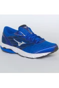 TÊNIS MIZUNO WAVE DYNASTY 2 MASCULINO - Azul/prata TÊNIS MIZUNO WAVE DYNASTY 2 MASCULINO - Azul/prata