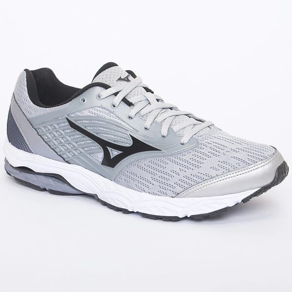 TÊNIS MIZUNO WAVE DYNASTY 3 MASCULINO - Cinza/preto