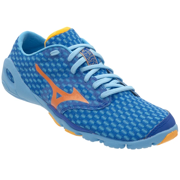 TÊNIS MIZUNO WAVE EVO-LEVITAS 2 FEMININO - Azul/laranja