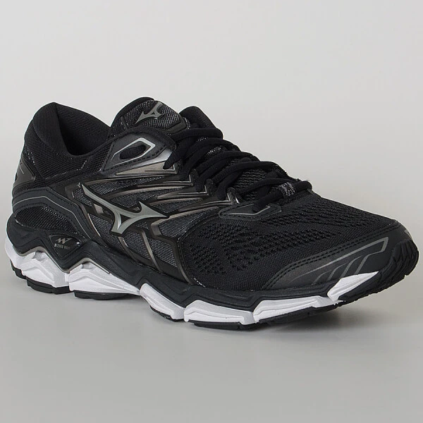 TÊNIS MIZUNO WAVE HORIZON 2 MASCULINO - Preto/grafite