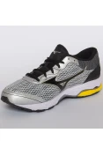 TÊNIS MIZUNO WAVE MIRAI 2 MASCULINO - Cinza/preto