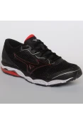 TÊNIS MIZUNO WAVE MIRAI 2 MASCULINO - Preto/vermelho TÊNIS MIZUNO WAVE MIRAI 2 MASCULINO - Preto/vermelho