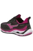 TÊNIS MIZUNO WAVE MIRAI 4 FEMININO - Preto/pink