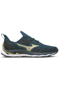 TÊNIS MIZUNO WAVE MIRAI 4 MASCULINO - Azul/dourado