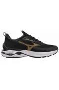 TÊNIS MIZUNO WAVE MIRAI 8 MASCULINO - Preto/dourado