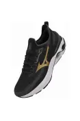 TÊNIS MIZUNO WAVE MIRAI 8 MASCULINO - Preto/dourado TÊNIS MIZUNO WAVE MIRAI 8 MASCULINO - Preto/dourado
