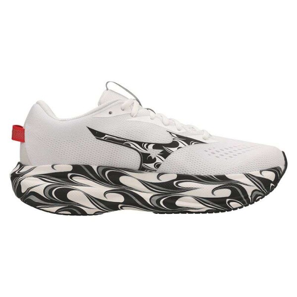 TÊNIS MIZUNO WAVE RIDER ANNIVERSARY EDITION UNISSEX - Branco/preto
