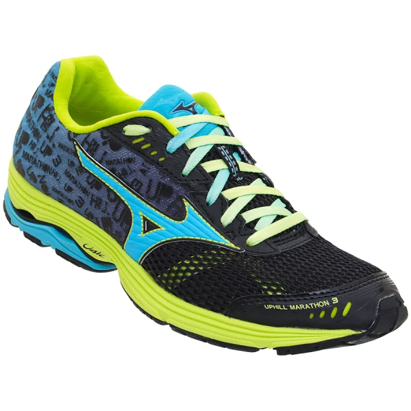 TÊNIS MIZUNO WAVE SAYONARA 3 FEMININO - Preto/verde