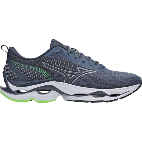TÊNIS MIZUNO WAVE STRATOS MASCULINO - Marinho/verde