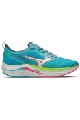 TÊNIS MIZUNO WAVE SUPERFAST RSP FEMININO - Azul/rosa