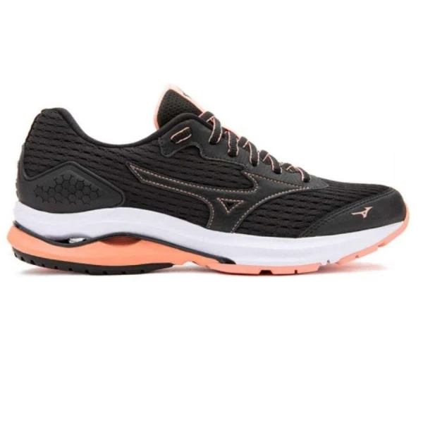 TÊNIS MIZUNO WAVE TORNAMIC FEMININO - Preto/salmao