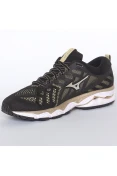 TÊNIS MIZUNO WAVE ULTIMA 11 REMBRANTS - Preto/dourado