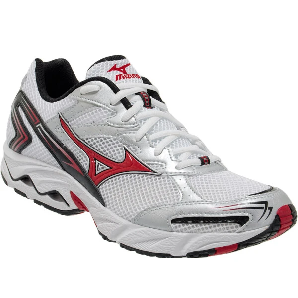 TÊNIS MIZUNO WAVE VITALITY 2 MASCULINO - Branco/vermelho