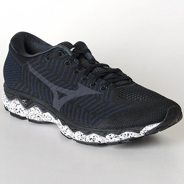 TÊNIS MIZUNO WAVEKNIT S1 MASCULINO - Preto/branco