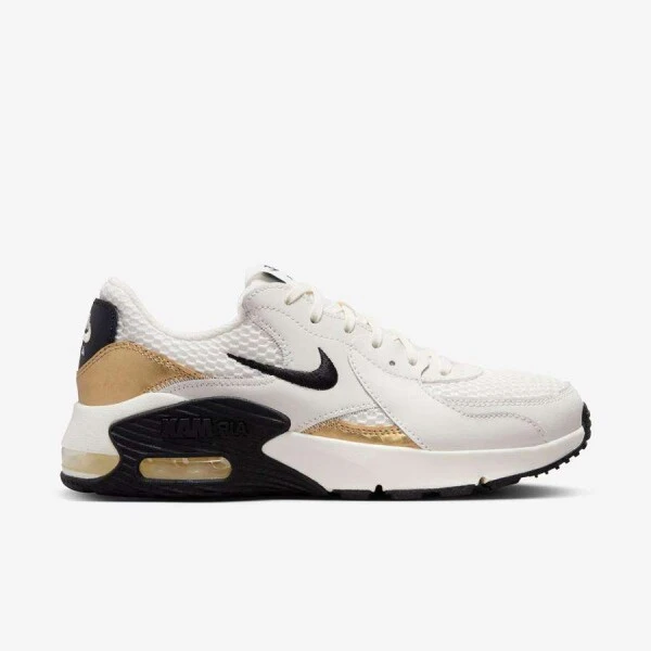 TÊNIS NIKE AIR MAX EXCEE FEMININO - Bege/dourado