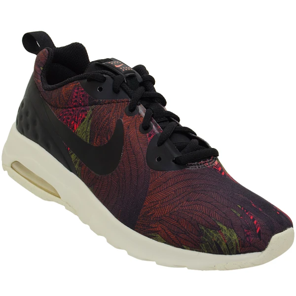 TÊNIS NIKE AIR MAX MOTION LOW PRINT FEMININO - Preto/bege