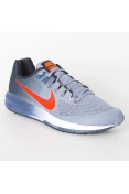 TÊNIS NIKE AIR ZOOM STRUCTURE 21 MASCULINO - Azul/laranja TÊNIS NIKE AIR ZOOM STRUCTURE 21 MASCULINO - Azul/laranja