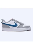 TÊNIS NIKE COURT BOROUGH LOW 2 (GS) JUVENIL - Branco/azul TÊNIS NIKE COURT BOROUGH LOW 2 (GS) JUVENIL - Branco/azul