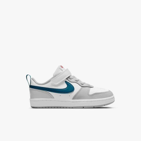 TÊNIS NIKE COURT BOROUGH LOW 2 (PSV) INFANTIL - Branco/azul