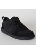 TÊNIS NIKE COURT BOROUGH LOW TDV INFANTIL - Preto