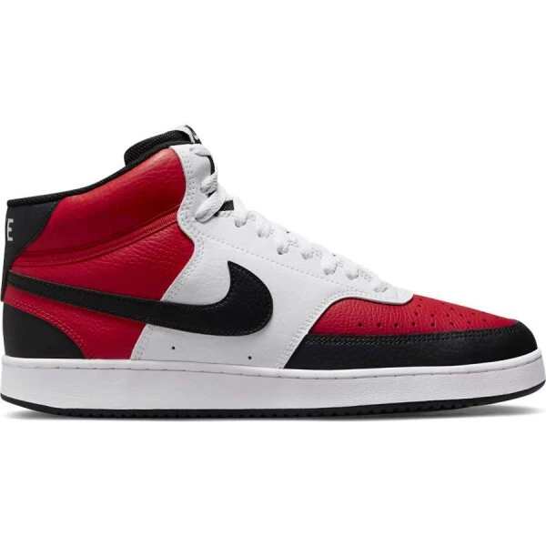 TÊNIS NIKE COURT VISION MID NBA MASCULINO - Branco/vermelho
