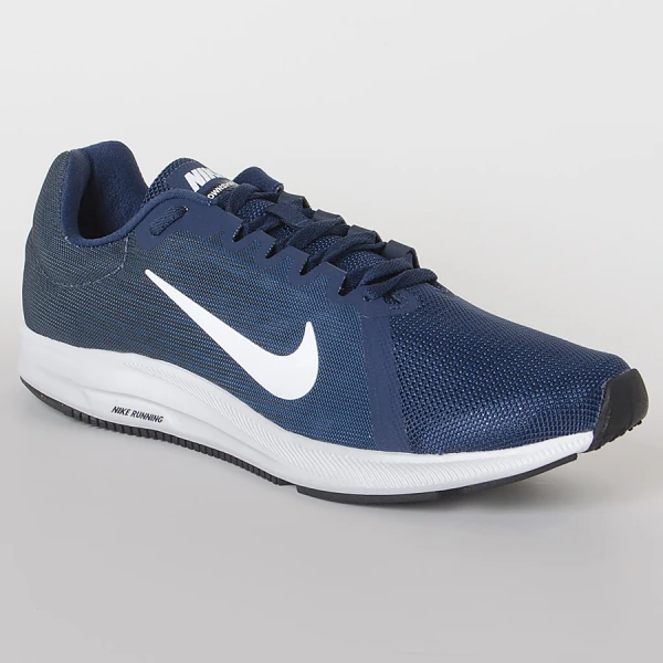 TÊNIS NIKE DOWNSHIFTER 8 MASCULINO - Marinho/branco