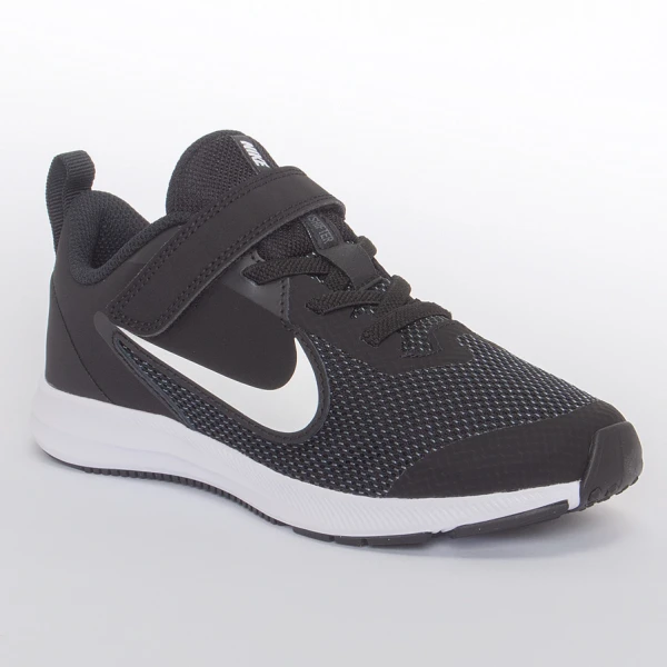 TÊNIS NIKE DOWNSHIFTER 9 PSV INFANTIL - Preto/branco