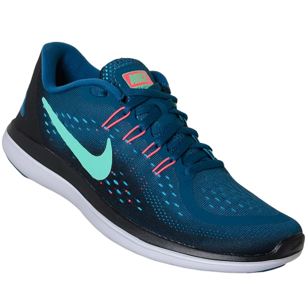 TÊNIS NIKE FLEX 2017 RN FEMININO - Azul/preto