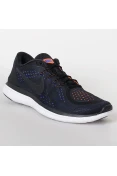 TÊNIS NIKE FLEX 2017 RN MASCULINO - Preto/laranja