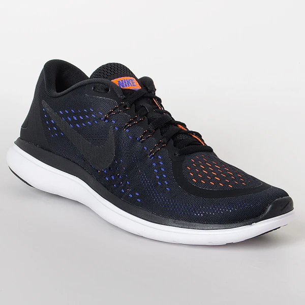 TÊNIS NIKE FLEX 2017 RN MASCULINO - Preto/laranja