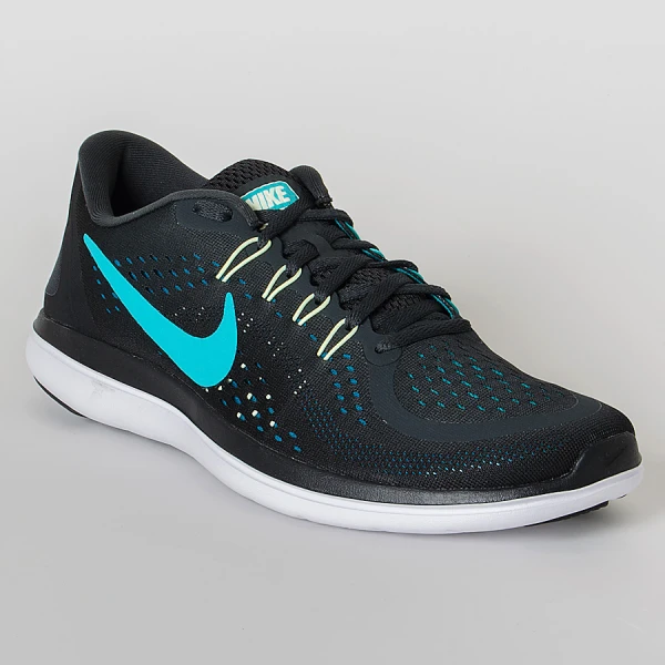 TÊNIS NIKE FLEX 2017 RN MASCULINO - Preto/verde
