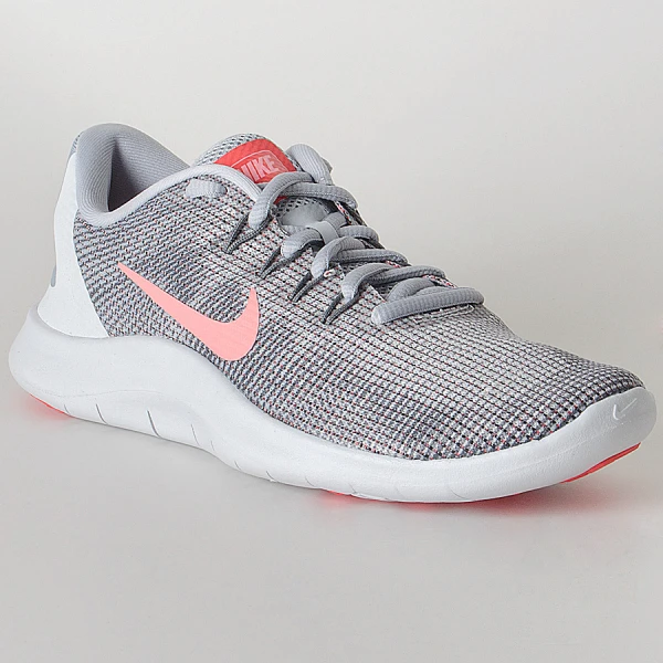 TÊNIS NIKE FLEX 2018 RN FEMININO - Grafite/rosa