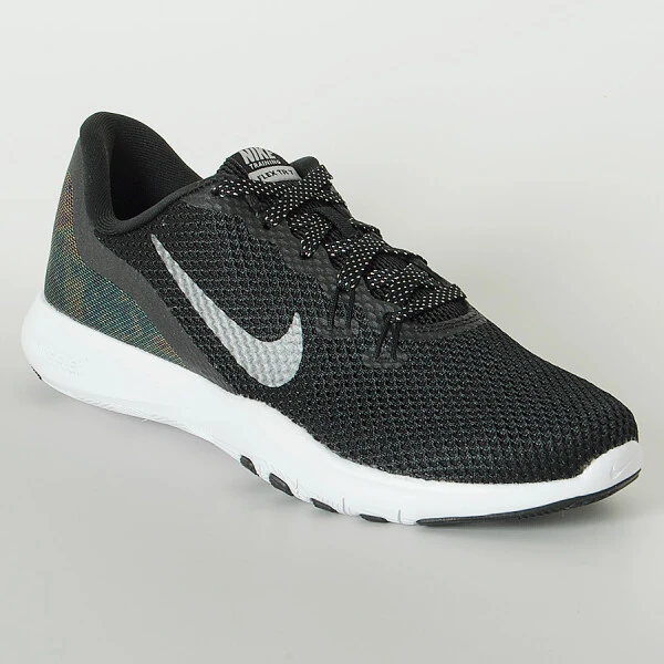 TÊNIS NIKE FLEX TRAINER 7 MTLC FEMININO - Preto/branco