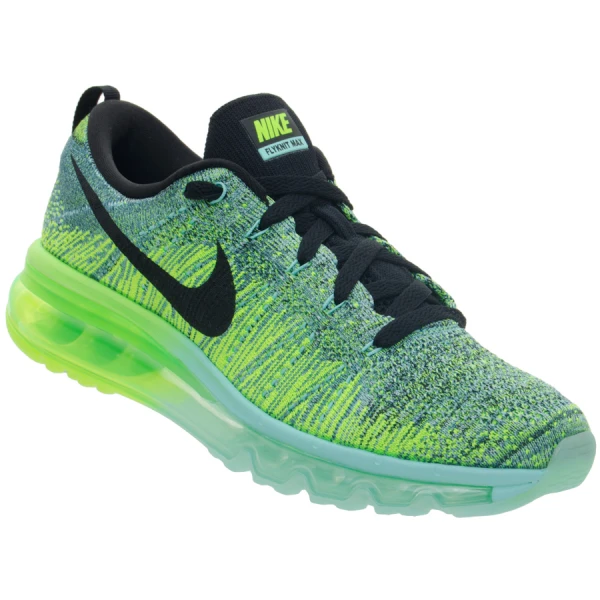 TÊNIS NIKE FLYKNIT MAX FEMININO - Verde/preto