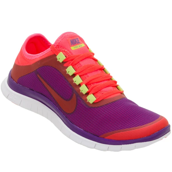 TÊNIS NIKE FREE 3.0 V5 EXT FEMININO - Roxo/azul celeste