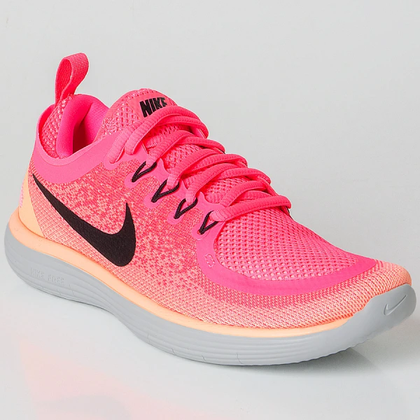 TÊNIS NIKE FREE RN DISTANCE 2 FEMININO - Rosa/salmao