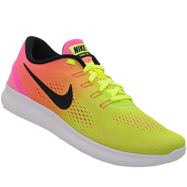 TÊNIS NIKE FREE RN OC MASCULINO - Verde/rosa