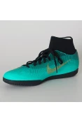 TÊNIS NIKE FUTSAL CR7 MERCURIALX SUPERFLY 6 CLUB IC - Verde/dourado TÊNIS NIKE FUTSAL CR7 MERCURIALX SUPERFLY 6 CLUB IC - Verde/dourado