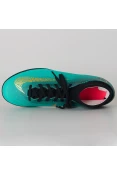TÊNIS NIKE FUTSAL CR7 MERCURIALX SUPERFLY 6 CLUB IC - Verde/dourado TÊNIS NIKE FUTSAL CR7 MERCURIALX SUPERFLY 6 CLUB IC - Verde/dourado