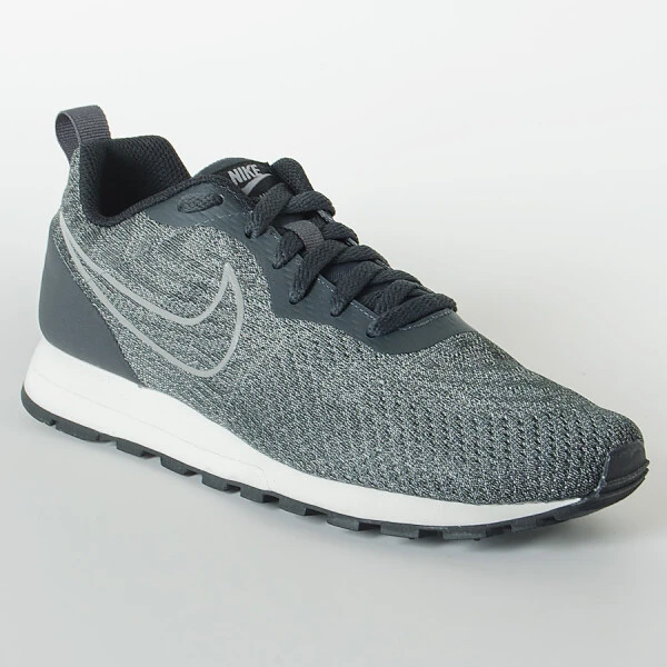 TÊNIS NIKE MD RUNNER 2 ENG MESH FEMININO - Chumbo/branco