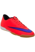 TÊNIS NIKE MERCURIAL VORTEX 2 IC - Laranja/roxo TÊNIS NIKE MERCURIAL VORTEX 2 IC - Laranja/roxo