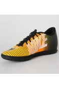 TÊNIS NIKE MERCURIAL X VORTEX 3 IC - Preto/laranja TÊNIS NIKE MERCURIAL X VORTEX 3 IC - Preto/laranja