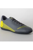 TÊNIS NIKE MERCURIALX VAPOR 12 CLUB IC - Chumbo/amarelo