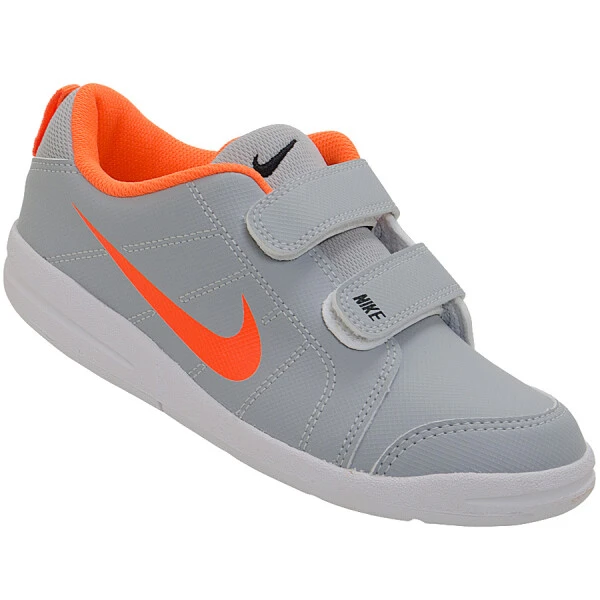 TÊNIS NIKE PICO LT PSV INFANTIL - Cinza/laranja