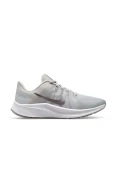 TÊNIS NIKE QUEST 4 PREMIUM FEMININO - Cinza/branco