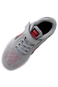 TÊNIS NIKE REVOLUTION 3 PSV INFANTIL - Cinza/vermelho