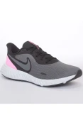 TÊNIS NIKE REVOLUTION 5 FEMININO - Grafite/rosa